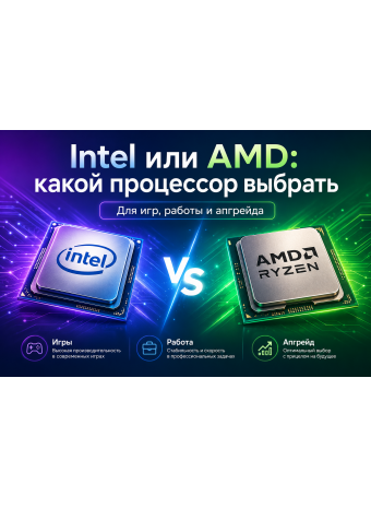 Intel или AMD: какой процессор выбрать