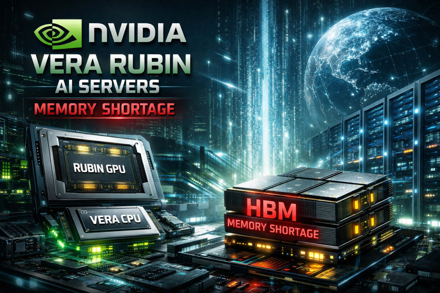 NVIDIA готовит новое поколение AI-серверов Vera Rubin