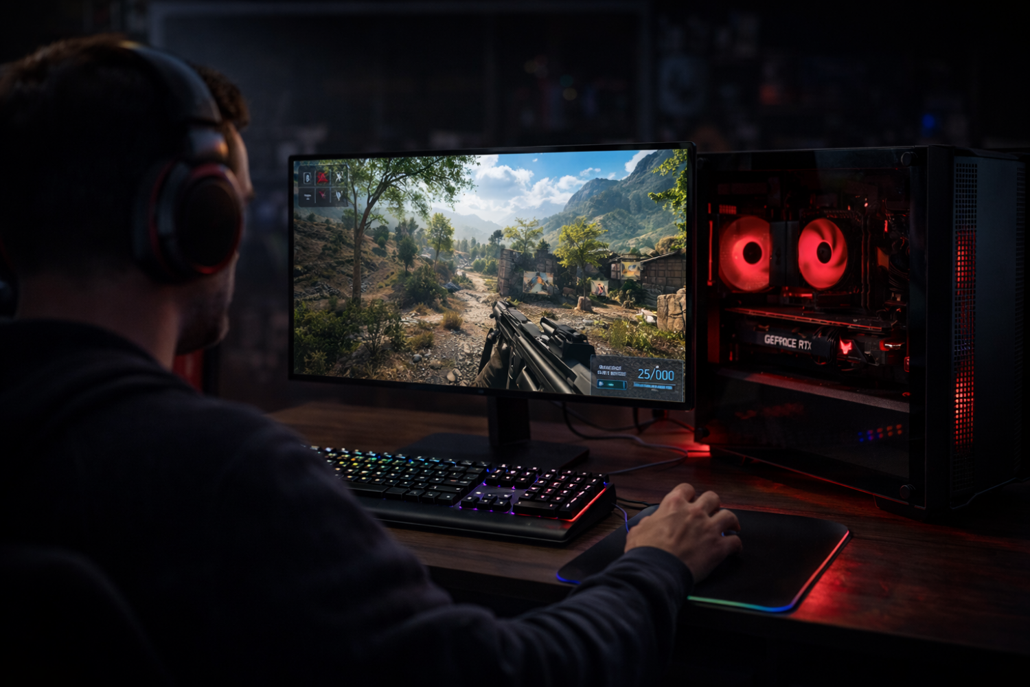 Игровой компьютер i5-12400F + RTX 3070 — мощная сборка для высоких настроек