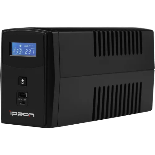 Источник бесперебойного питания Ippon Back Power Pro II Euro 650 360Вт 650ВА черный