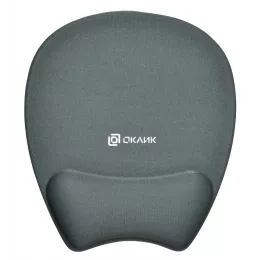 Коврик для мыши Оклик OK-RG0580-GR Мини серый 245x220x24мм