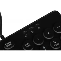 Клавиатура Оклик 420MRL черный USB slim Multimedia LED (1091226) кабель 1.5м