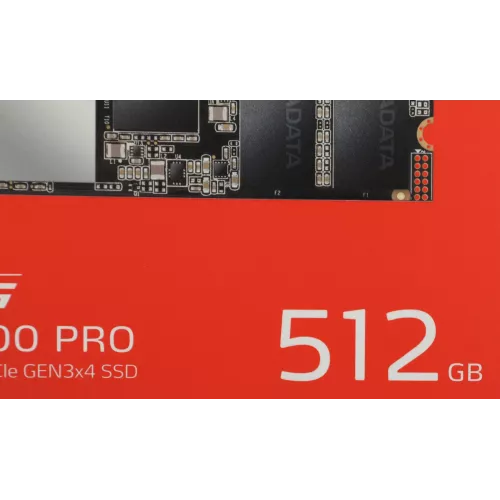 Накопитель SSD A-Data PCIe 3.0 x4 512GB ASX8200PNP-512GT-C XPG SX8200 Pro M.2 2280