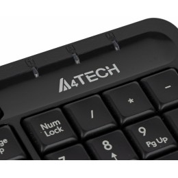 Клавиатура + мышь A4Tech Fstyler FG1010 клав:черный/синий мышь:черный/синий USB беспроводная Multimedia (FG1010 BLUE)
