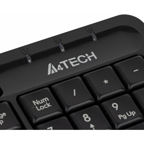 Клавиатура + мышь A4Tech Fstyler FG1010 клав:черный/синий мышь:черный/синий USB беспроводная Multimedia (FG1010 BLUE)