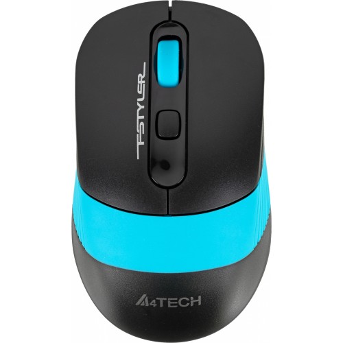 Клавиатура + мышь A4Tech Fstyler FG1010 клав:черный/синий мышь:черный/синий USB беспроводная Multimedia (FG1010 BLUE)