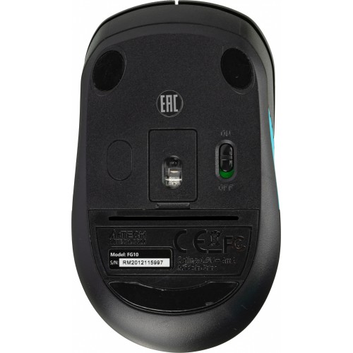Клавиатура + мышь A4Tech Fstyler FG1010 клав:черный/синий мышь:черный/синий USB беспроводная Multimedia (FG1010 BLUE)