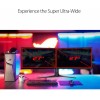Монитор Asus 49" ROG Strix XG49VQ черный VA LED 32:9 HDMI M/M матовая HAS Piv 450cd 3840x1080 144Hz FreeSync 2 DP FHD USB 12.2кг