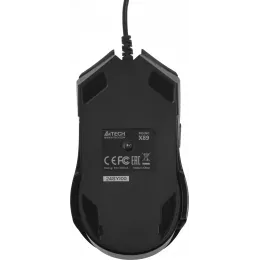Мышь A4Tech X89 Maze черный оптическая 2400dpi USB 8but (X89 (MAZE))