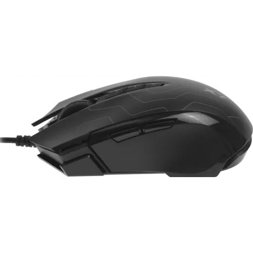 Мышь A4Tech X89 Maze черный оптическая 2400dpi USB 8but (X89 (MAZE))