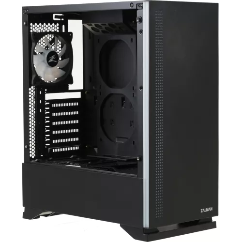 Корпус Zalman S5 черный без БП ATX 6x120mm 2x140mm 2xUSB2.0 1xUSB3.0 audio bott PSU
