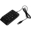 Числовой блок A4Tech FK13P черный USB slim для ноутбука (FK13P BLACK) кабель 1.5м