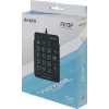 Числовой блок A4Tech FK13P черный USB slim для ноутбука (FK13P BLACK) кабель 1.5м