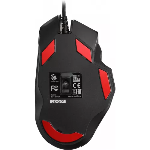 Мышь A4Tech Bloody J95s черный оптическая 8000dpi USB 9but (J95S STONE BLACK ACTIVATED)