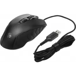 Мышь A4Tech Bloody J95s черный оптическая 8000dpi USB 9but (J95S STONE BLACK ACTIVATED)