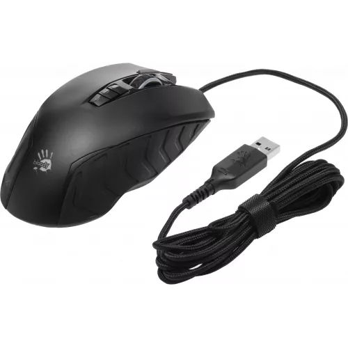 Мышь A4Tech Bloody J95s черный оптическая 8000dpi USB 9but (J95S STONE BLACK ACTIVATED)