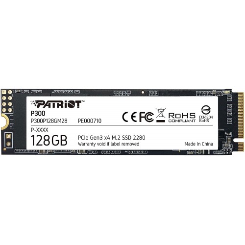 Накопитель SSD Patriot PCIe 3.0 x4 128GB P300P128GM28 P300 M.2 2280