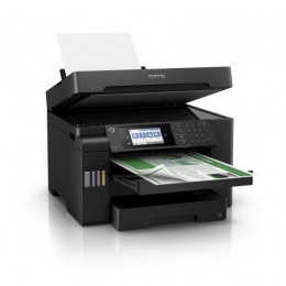 МФУ струйный Epson L15150 (C11CH72404/505/506/403/503) A3+ Duplex Net WiFi черный