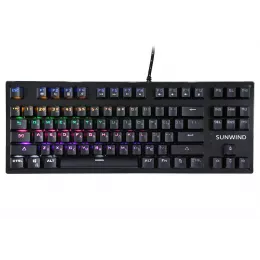 Клавиатура SunWind SW-K900G механическая черный USB Multimedia for gamer LED (1422332) кабель 1.8м