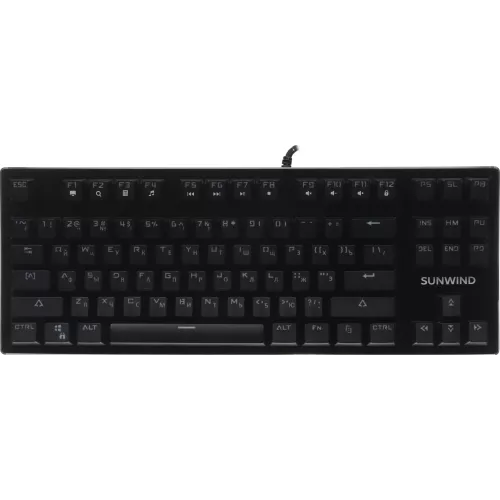 Клавиатура SunWind SW-K900G механическая черный USB Multimedia for gamer LED (1422332) кабель 1.8м