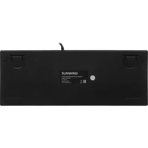 Клавиатура SunWind SW-K900G механическая черный USB Multimedia for gamer LED (1422332) кабель 1.8м