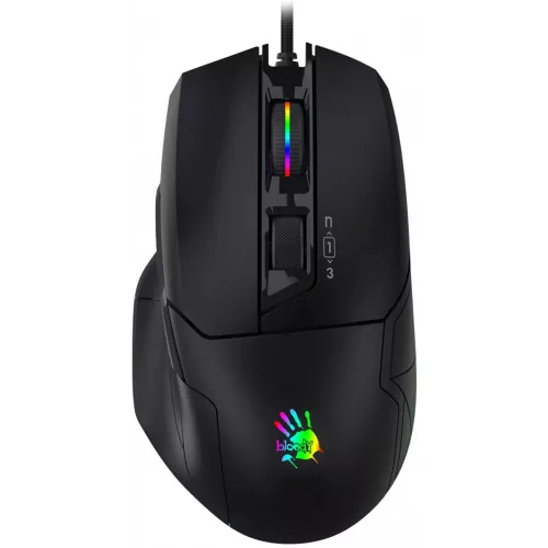 Мышь A4Tech Bloody W70 Max черный оптическая 10000dpi USB 10but (W70 MAX (STONE BLACK))