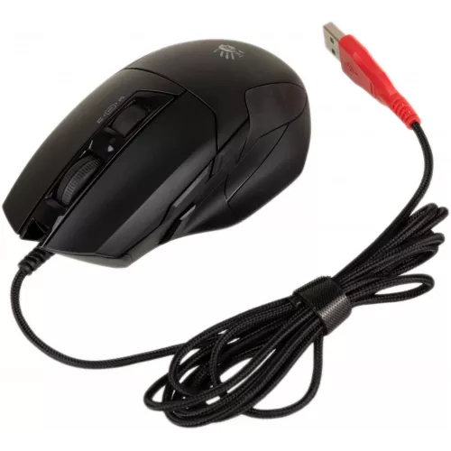 Мышь A4Tech Bloody W70 Max черный оптическая 10000dpi USB 10but (W70 MAX (STONE BLACK))