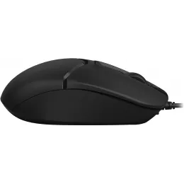 Мышь A4Tech Fstyler FM12S черный оптическая 1200dpi silent USB 3but (FM12S BLACK)