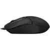 Мышь A4Tech Fstyler FM12S черный оптическая 1200dpi silent USB 3but (FM12S BLACK)