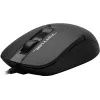 Мышь A4Tech Fstyler FM12S черный оптическая 1200dpi silent USB 3but (FM12S BLACK)