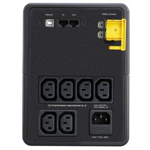 Источник бесперебойного питания APC Back-UPS BX1200MI 650Вт 1200ВА черный