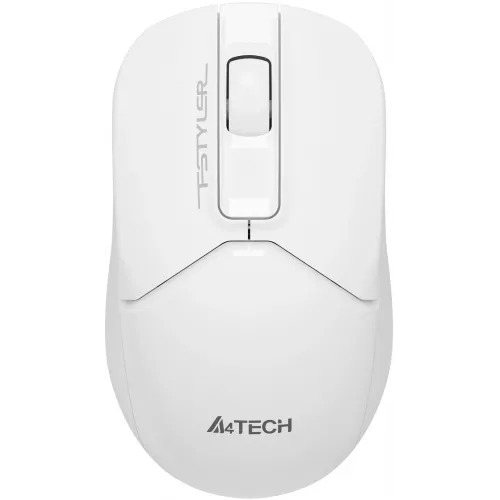 Мышь A4Tech Fstyler FG12S белый оптическая 1200dpi silent беспров. USB 3but