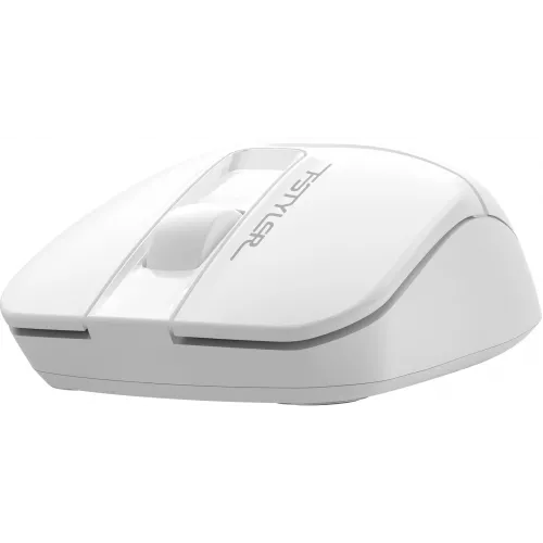 Мышь A4Tech Fstyler FG12S белый оптическая 1200dpi silent беспров. USB 3but