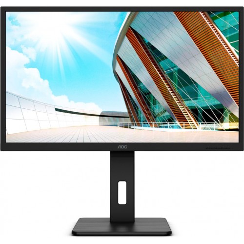 Монитор AOC 31.5" Value Line Q32P2 черный IPS LED 16:9 HDMI M/M матовая HAS Piv 250cd 178гр/178гр 2560x1440 75Hz DP 2K USB 9.5кг