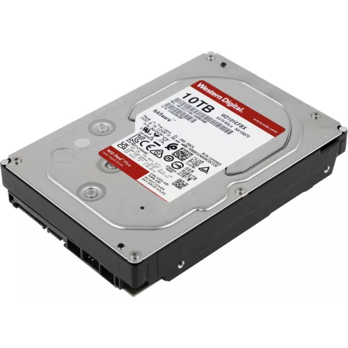 Жесткий диск WD SATA-III 10Tb WD101EFBX NAS Red Plus (7200rpm) 256Mb 3.5"