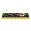 Клавиатура A4Tech B810RC Punk механическая желтый/черный USB for gamer LED (B810RC ( PUNK YELLOW )) кабель 1.8м