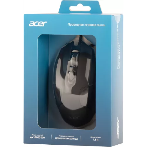 Мышь Acer OMW170 черный оптическая 3200dpi USB 6but (ZL.MCEEE.00R)