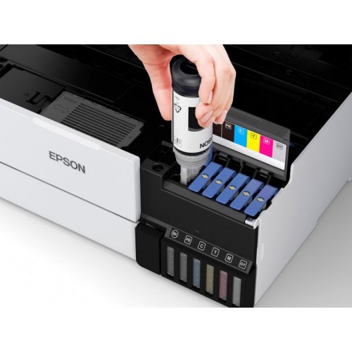 МФУ струйный Epson EcoTank L8160 (C11CJ20404/403/402) A4 Duplex Net WiFi белый
