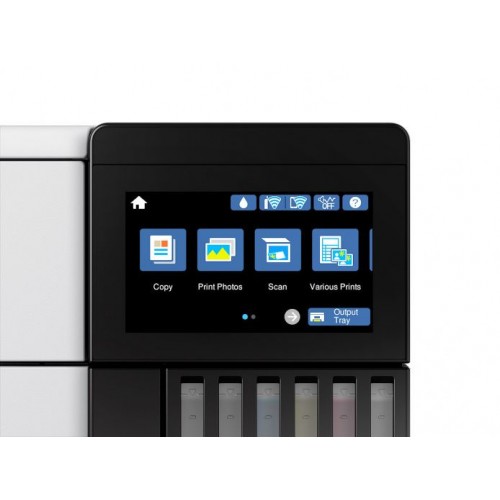 МФУ струйный Epson EcoTank L8160 (C11CJ20404/403/402) A4 Duplex Net WiFi белый
