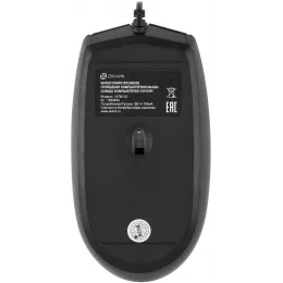 Мышь Оклик 147M V2 USB черный оптическая 2000dpi USB для ноутбука 4but (1580834)