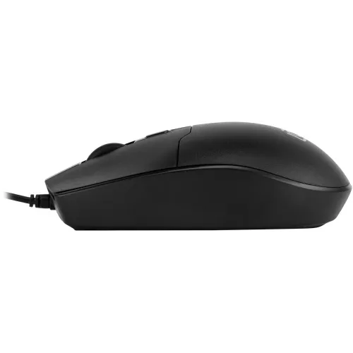 Мышь Оклик 147M V2 USB черный оптическая 2000dpi USB для ноутбука 4but (1580834)