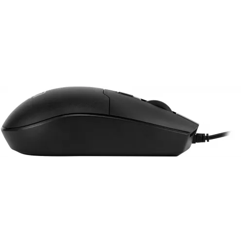 Мышь Оклик 147M V2 USB черный оптическая 2000dpi USB для ноутбука 4but (1580834)