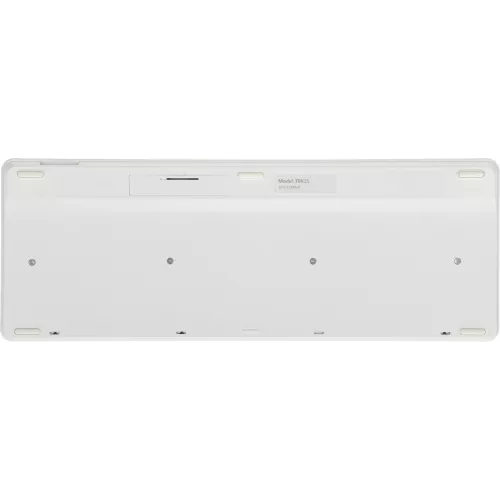 Клавиатура A4Tech FBK25 белый/серый USB беспроводная BT/Radio slim Multimedia (FBK25 WHITE)