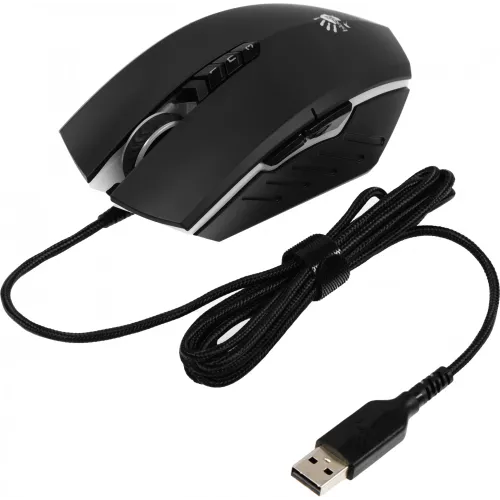 Мышь A4Tech Bloody A70 черный оптическая 6200dpi USB 8but (A70 MATTE BLACK)