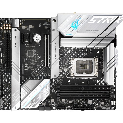 Материнская плата Asus ROG STRIX B660-A GAMING WIFI D4 Soc-1700 Intel B660 4xDDR4 ATX AC`97 8ch(7.1) 2.5Gg RAID+HDMI+DP