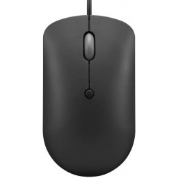 Мышь Lenovo 400 черный оптическая 2400dpi USB-C 3but (GY51D20875)