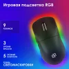 Мышь Оклик 900GMW черный оптическая 26000dpi беспров. BT/Radio USB 6but (1796786)