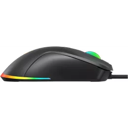 Мышь Оклик 750G черный оптическая 7200dpi USB 5but (1796789)