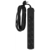 Сетевой фильтр Ippon BK-6-EU-5-16-B 5м (6 розеток) черный (коробка)