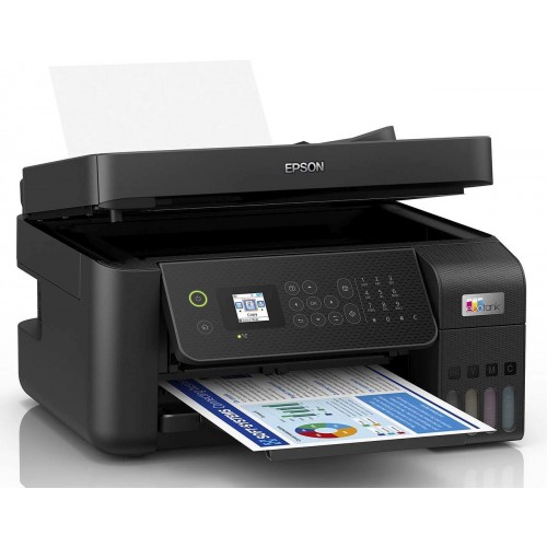 МФУ струйный Epson L5290 (C11CJ65512/C11CJ65409) A4 WiFi черный
